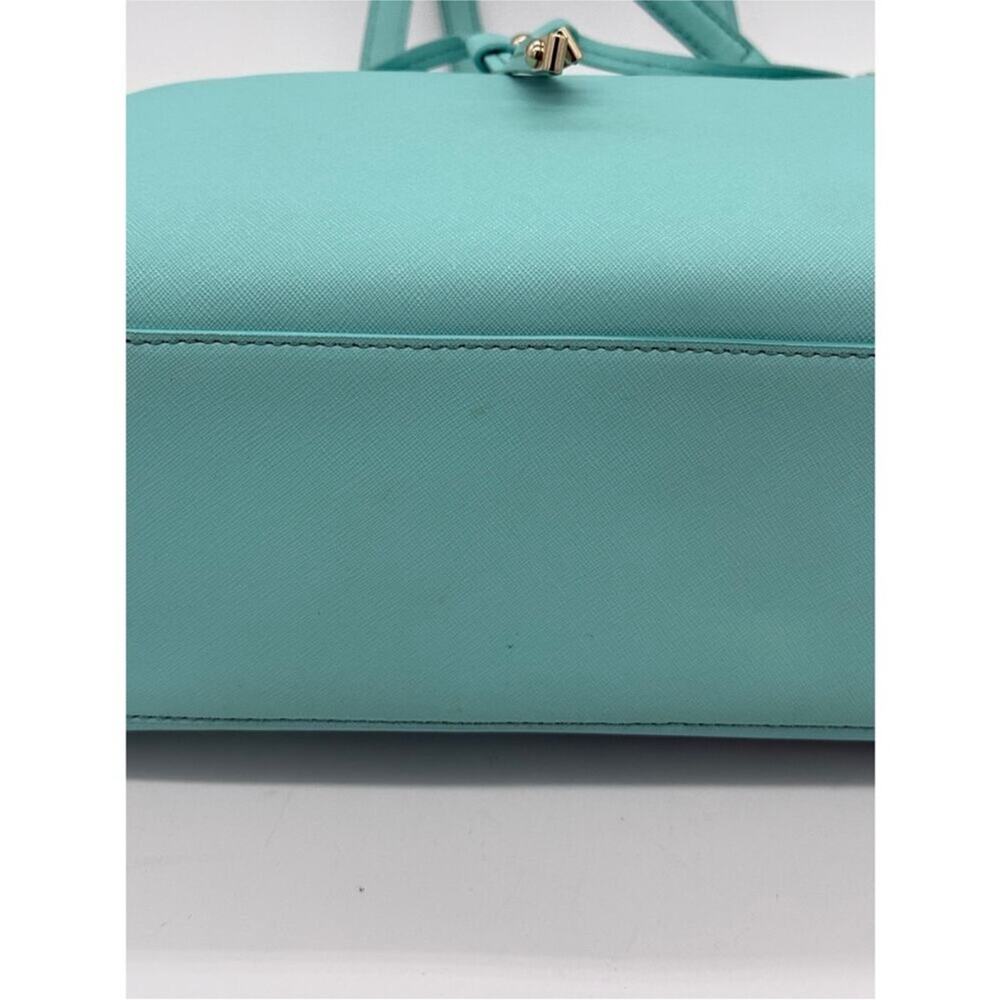 Kate Spade New York Cape Drive Lynnie Tote, beautiful Tiffany blue, EUC - Picture 11 of 15